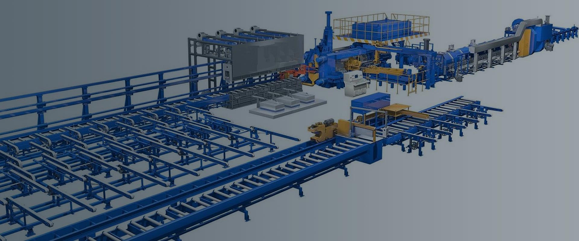 Produktionslinie für Aluminiumprofile